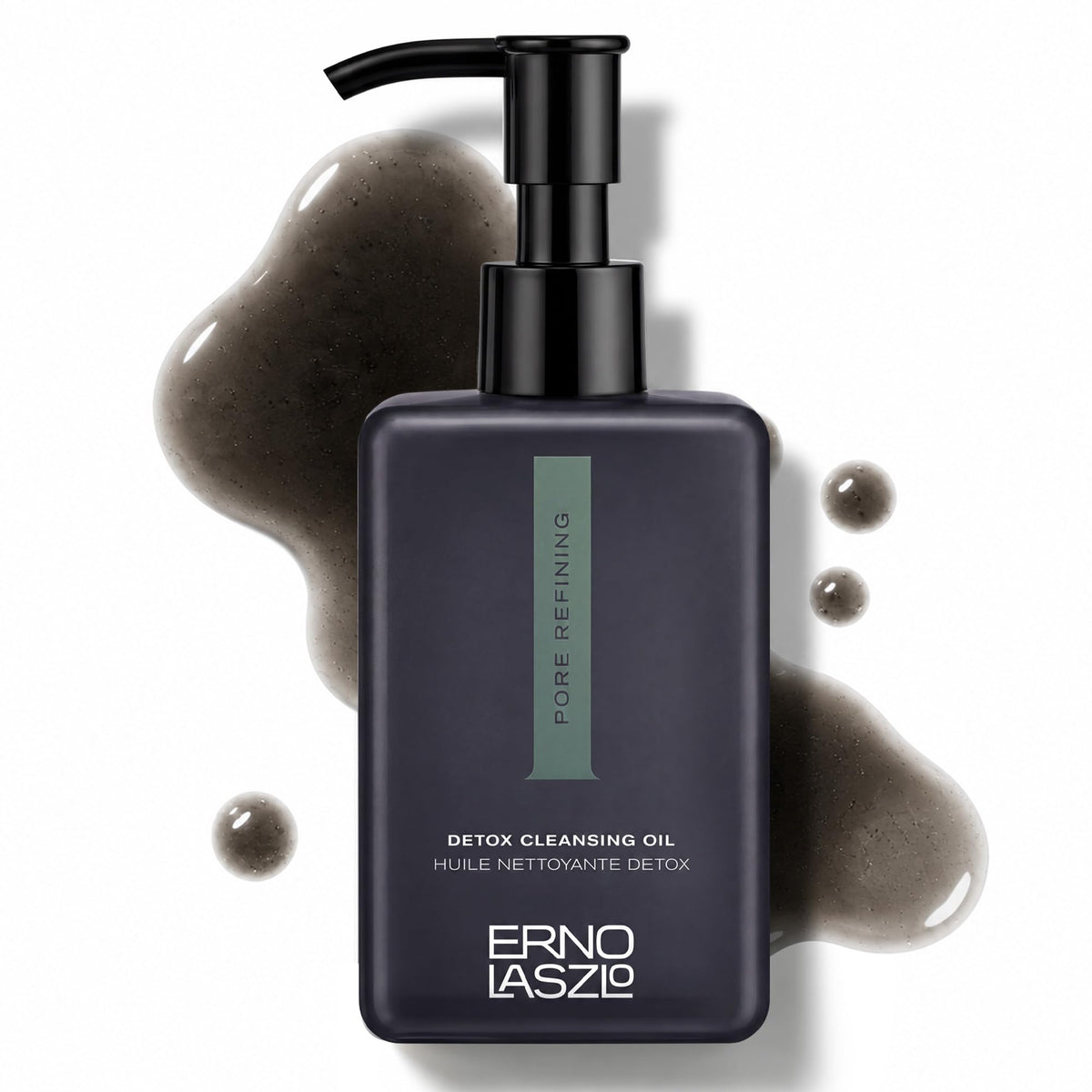 Erno Laszlo Cleansing Oil Charcoal Powered front view