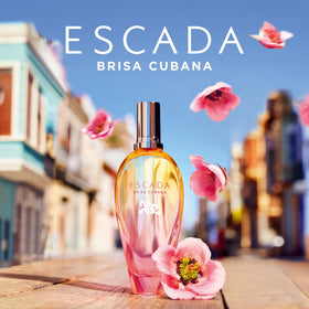 Escada Brisa Cubana Women's Eau de Toilette side view showcasing the elegant design