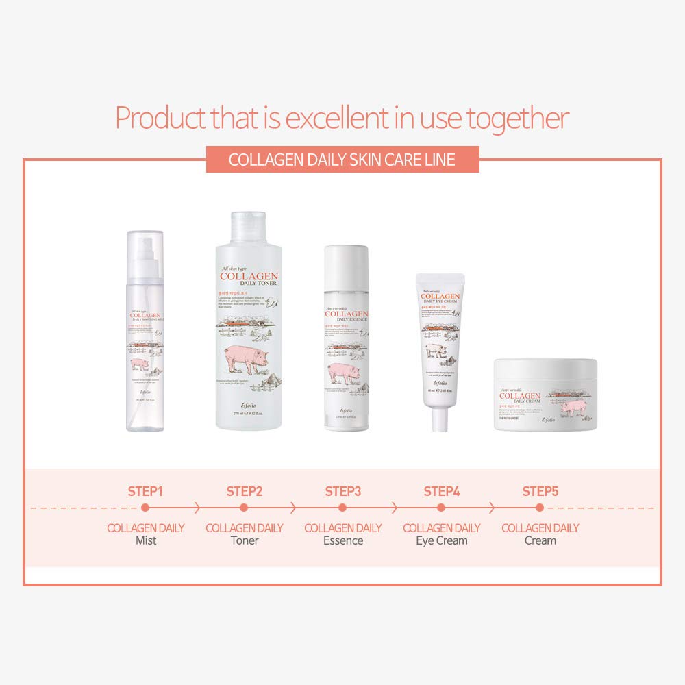 esfolio Collagen Daily Face Cream ingredients list
