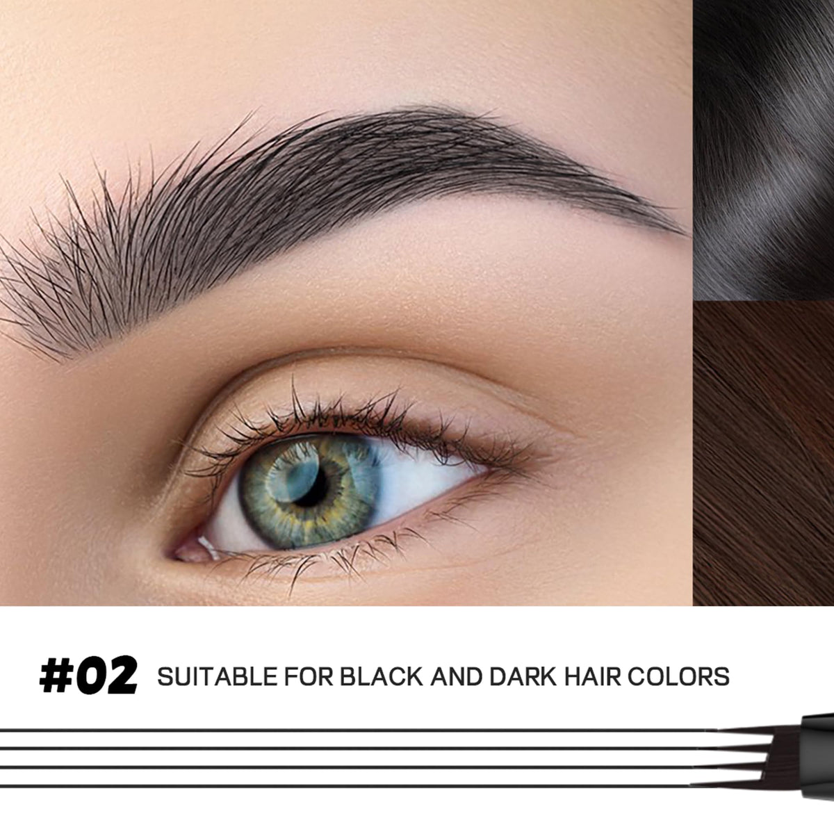 Espoce Eyebrow Pen packaging with product details