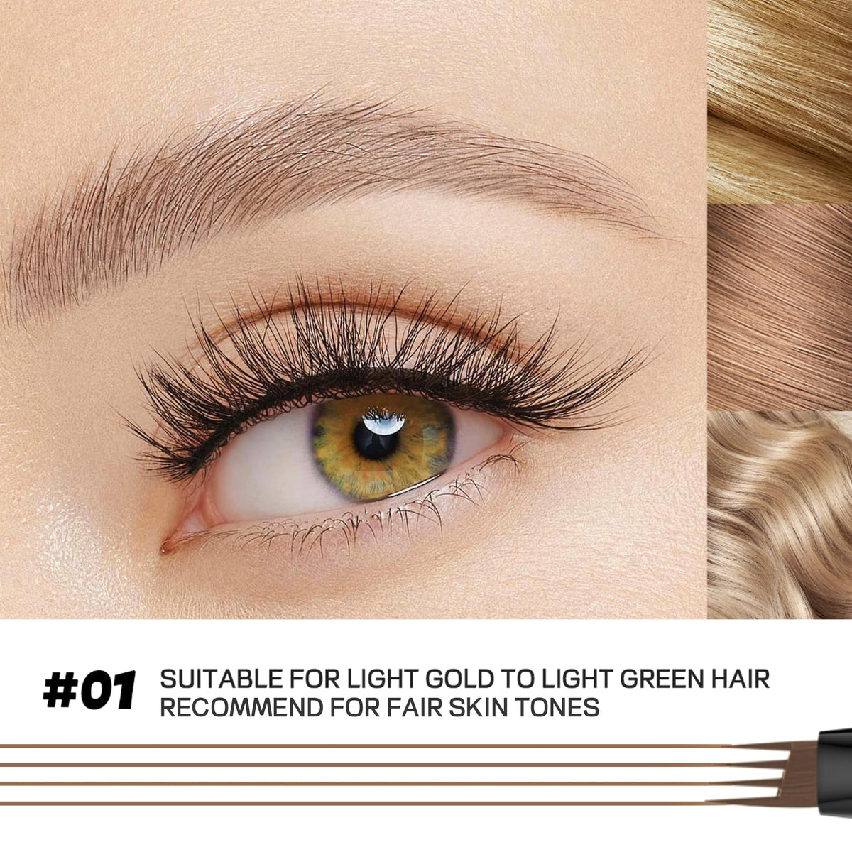 Espoce Eyebrow Pen packaging with product details