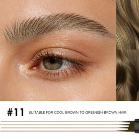 Espoce Eyebrow Pencil 4 tip applicator close-up