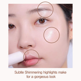 Espoir Be Glow Shading Stick Highlighter #1 Sunshine lifestyle use