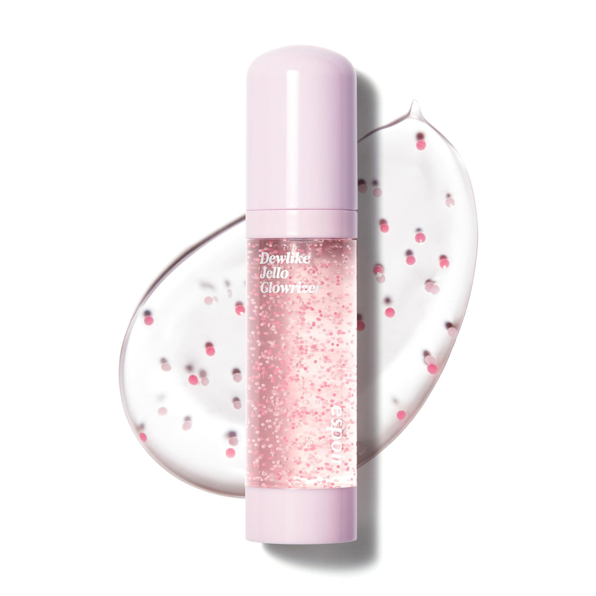 Espoir Glowrizer Face Primer front view with pink capsule details