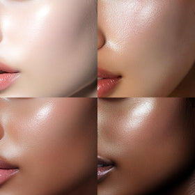 Espoir Glowrizer Face Primer in a makeup bag with other beauty products