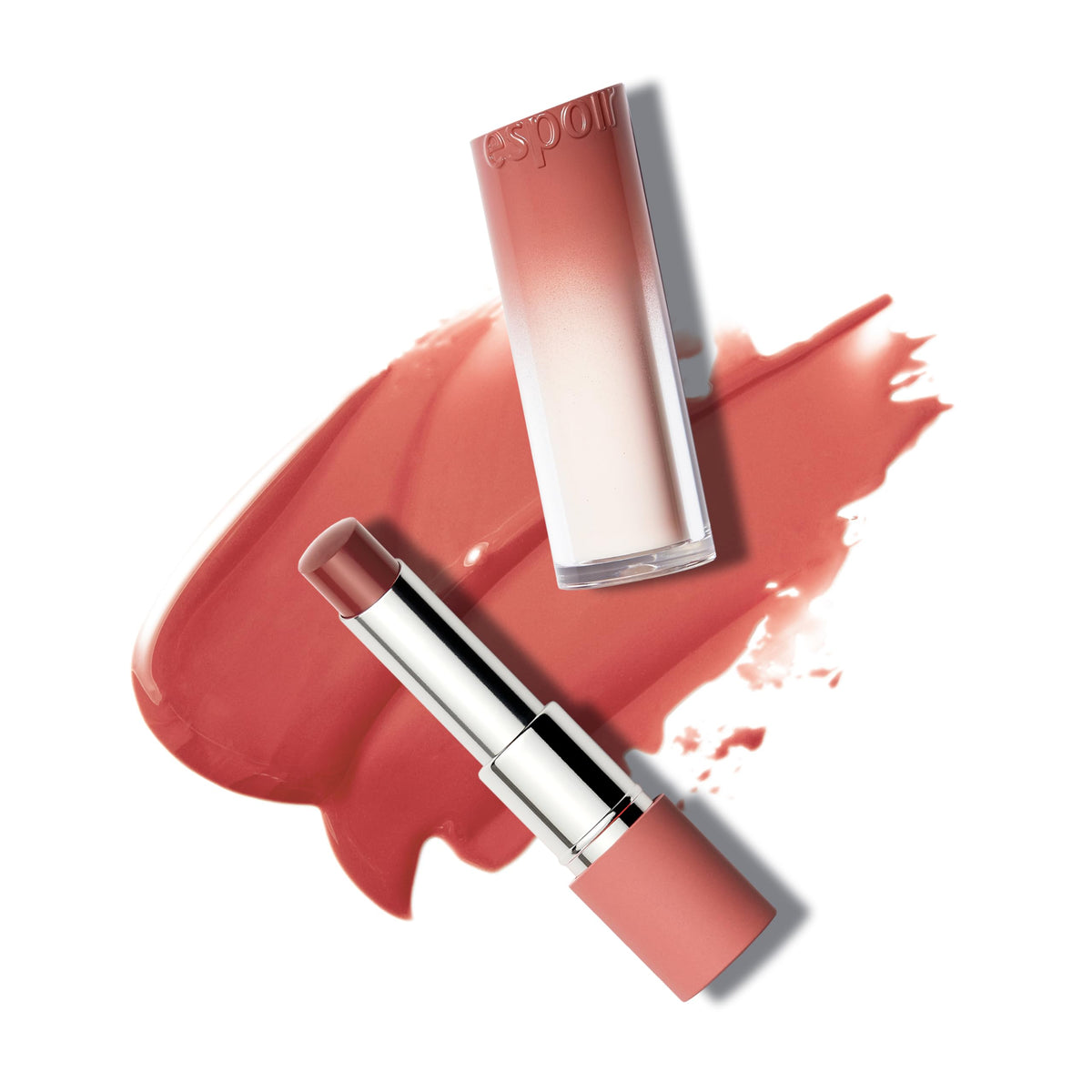 Espoir Lipstick Nowear Balming Glow #7 Ash Maple front view