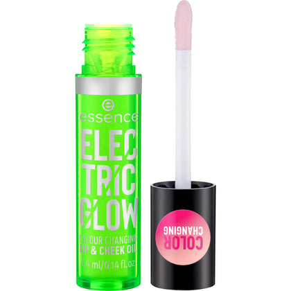 Essence Cosmetics Electric Glow Lip & Cheek Oil front view