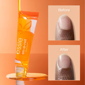 essie Apricot Cuticle Oil packaging side view
