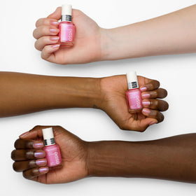 essie Astral Aura nail polish applied on nails