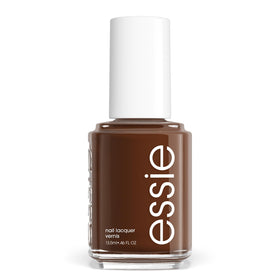 essie Boho Rodeo brown nail polish front view