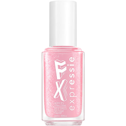 essie Expressie FX Quick-Dry Vegan Nail Polish Top Coat in Faux Real, front view