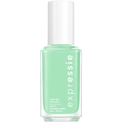 essie Expressie Quick-Dry Mint Green Nail Polish front view