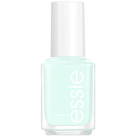 essie First Kiss Bliss green nail polish front view