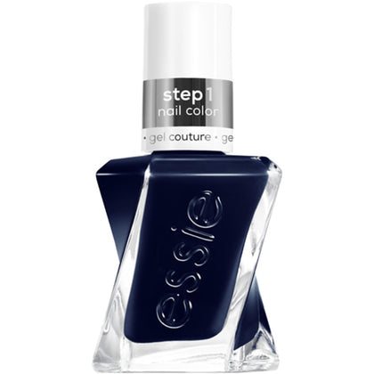 essie Gel Couture Long-Lasting Nail Polish Navy Blue front view