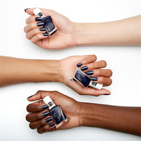 essie Gel Couture Long-Lasting Nail Polish Navy Blue top view