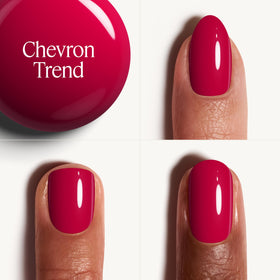 essie Gel Couture Nail Polish Deep Magenta bottle with cap
