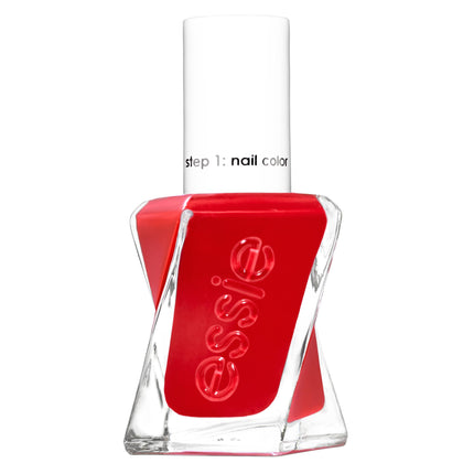 essie Gel Couture Nail Polish Scarlet Red front view