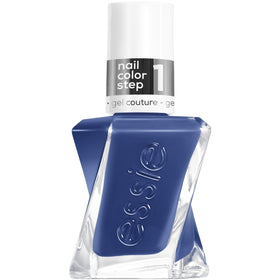essie Gel Couture Statement Peace blue nail polish front view