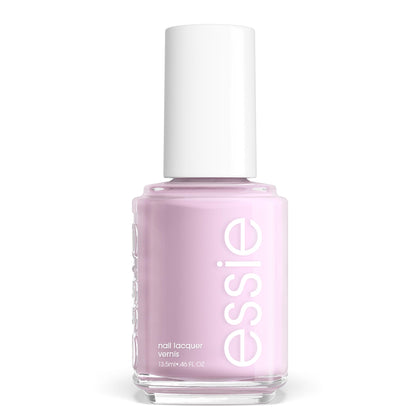 essie Go Ginza soft purple nail polish front view