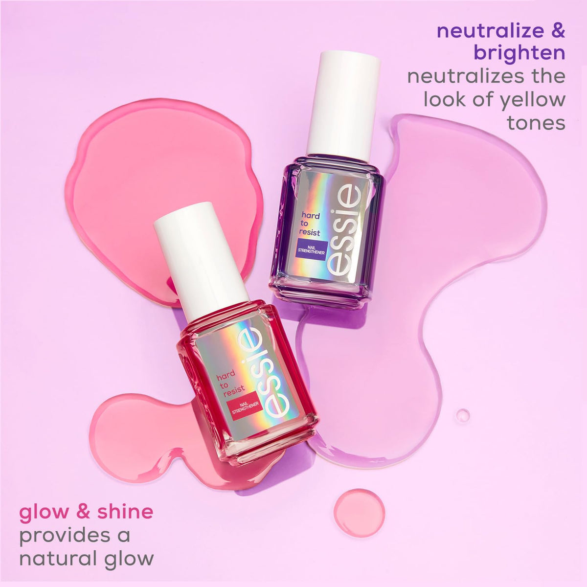 essie Hard To Resist Nail Strengthener side view