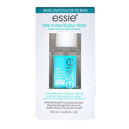 essie Here To Stay Base Coat 0.46 fl oz front view