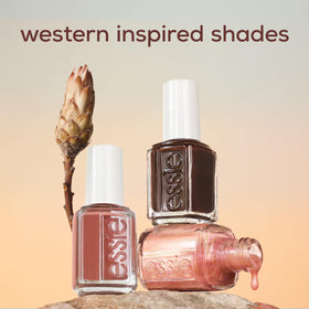 essie Jelly Gloss Nail Polish Boho Rodeo with other nail polish shades