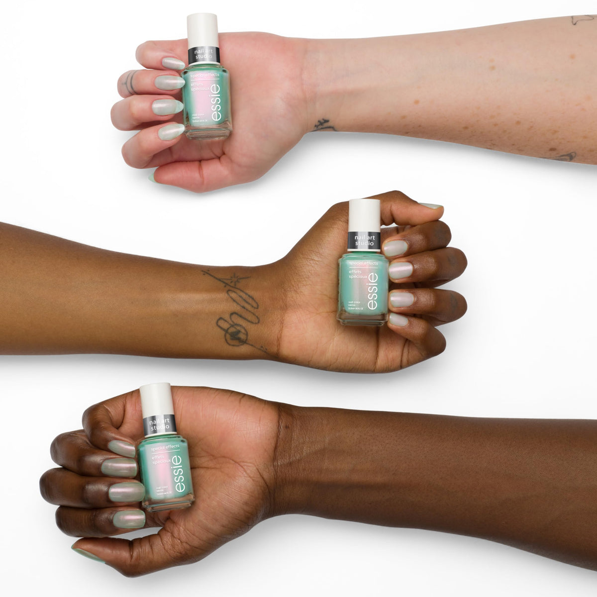essie Mystic Marine Nail Polish bottle with packaging