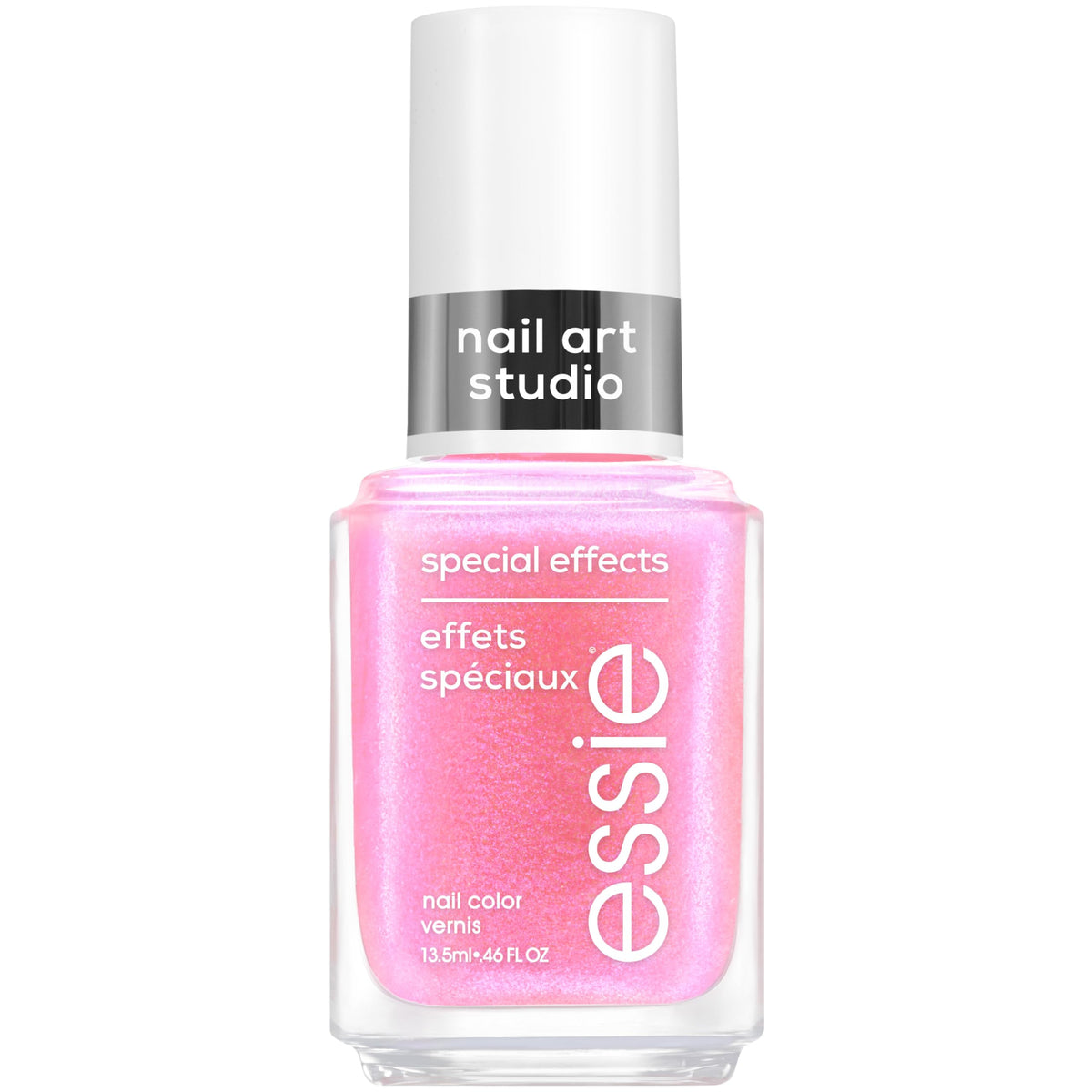 essie Nail Art Studio Astral Aura pink nail polish front view