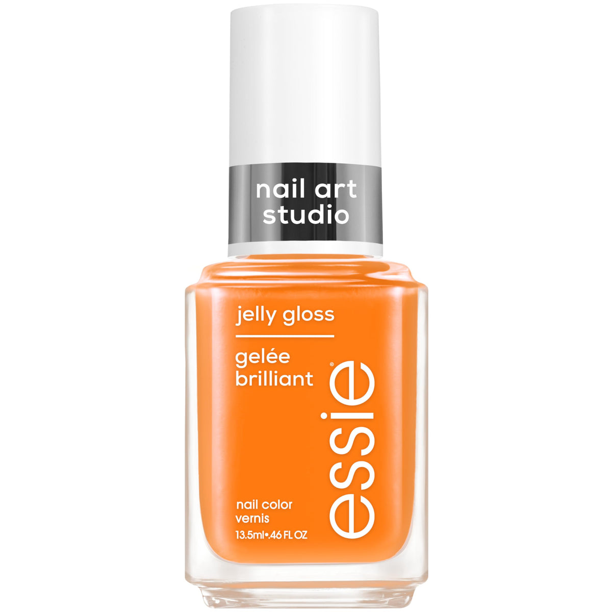 essie Nail Art Studio Jelly Gloss Polish Apricot Orange front view