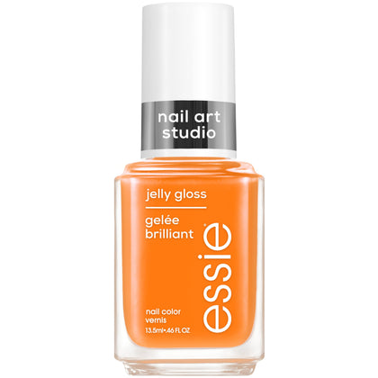 essie Nail Art Studio Jelly Gloss Polish Apricot Orange front view