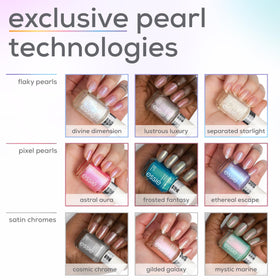 essie Nail Art Studio Special Effects Nail Polish Gold with other nail polishes