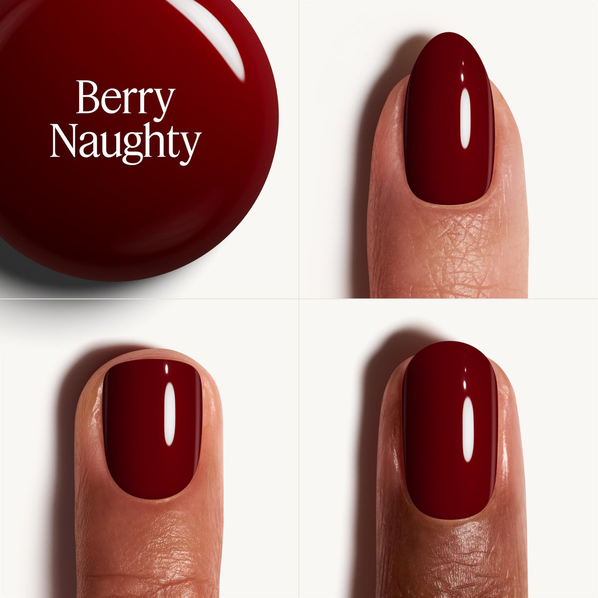 essie Nail Polish Berry Naughty bottle with easy glide brush