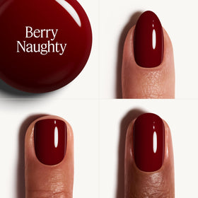 essie Nail Polish Berry Naughty bottle with easy glide brush