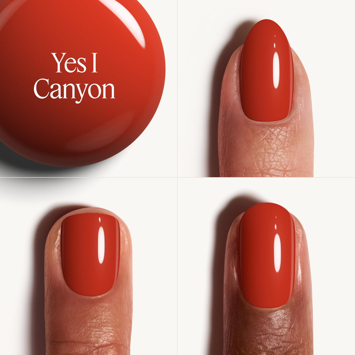 essie Nail Polish Yes I Canyon application brush close-up