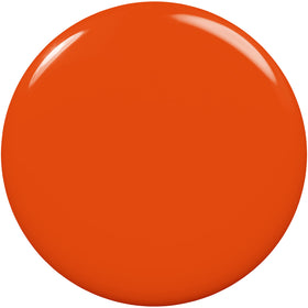 essie To DIY For Pumpkin Orange Nail Polish bottle side view