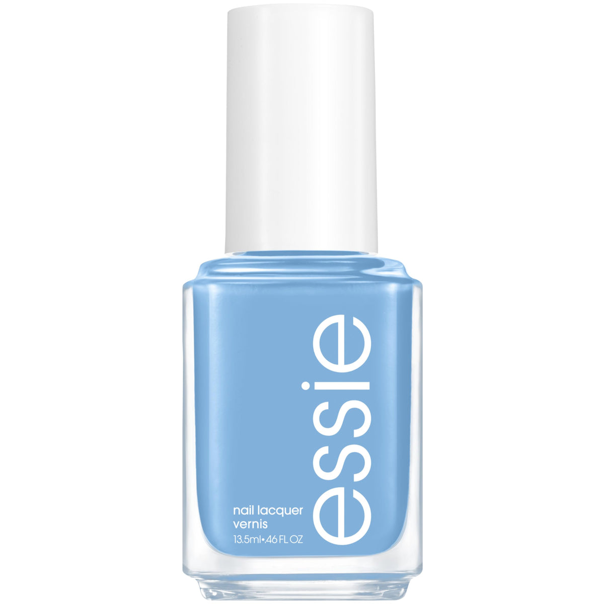 essie Tu-Lips Touch Nail Polish blue cream front view