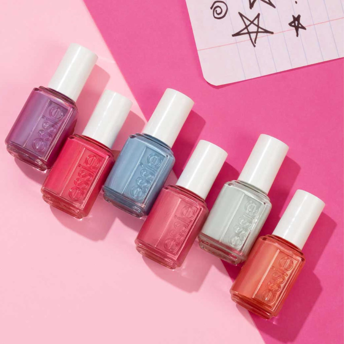 essie Tu-Lips Touch Nail Polish blue cream with brush