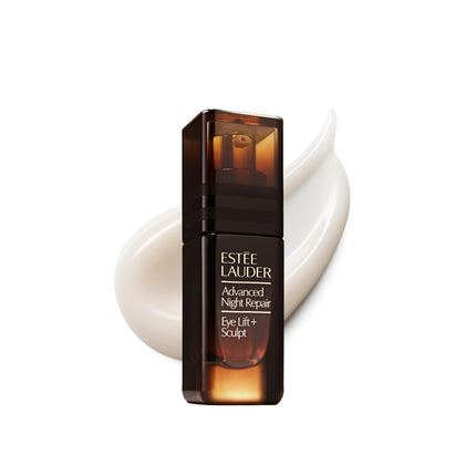 Estée Lauder Advanced Night Repair Eye Lift + Sculpt front view with packaging