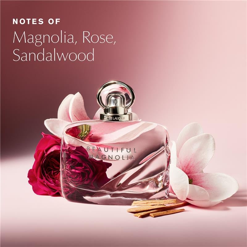 Estée Lauder Beautiful Magnolia Eau de Parfum bottle side view