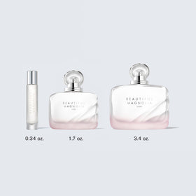 Estée Lauder Beautiful Magnolia L'Eau Eau de Toilette packaging with ingredients list