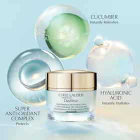 Estée Lauder DayWear packaging with SPF 15 label