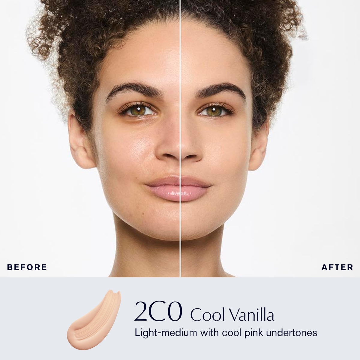 Estée Lauder Double Wear Foundation 2C0 Cool Vanilla bottle side view