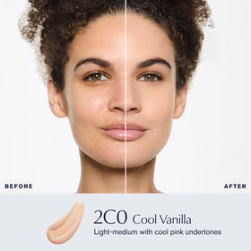 Estée Lauder Double Wear Foundation 2C0 Cool Vanilla bottle side view
