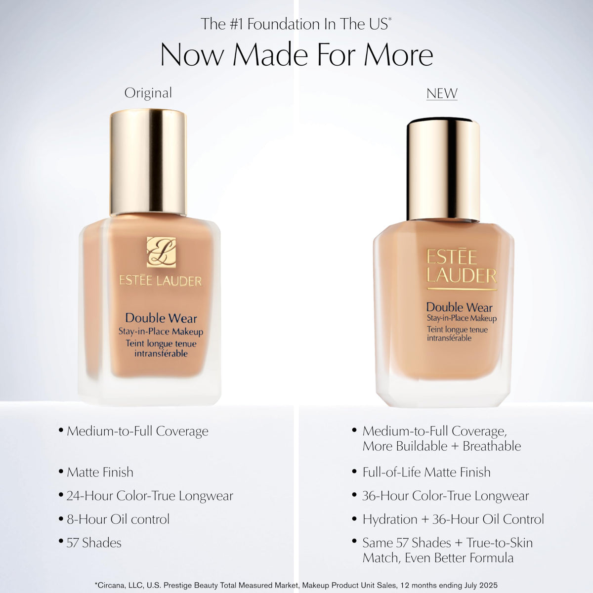 Estée Lauder Double Wear Foundation 3C1 Dusk application brush