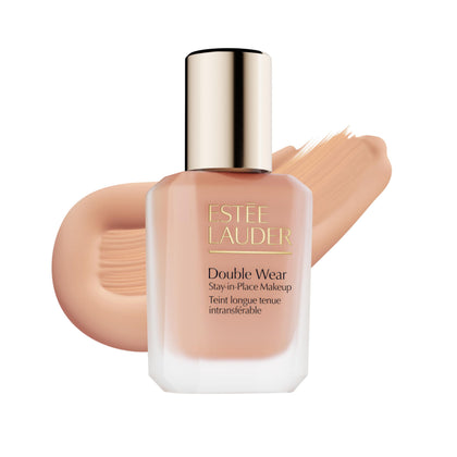 Estée Lauder Double Wear Foundation 3C2 Pebble front view