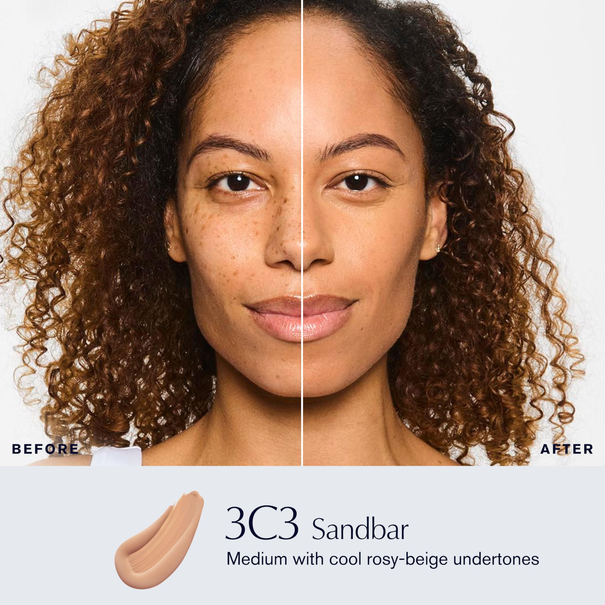 Estée Lauder Double Wear Foundation 3C3 Sandbar back view