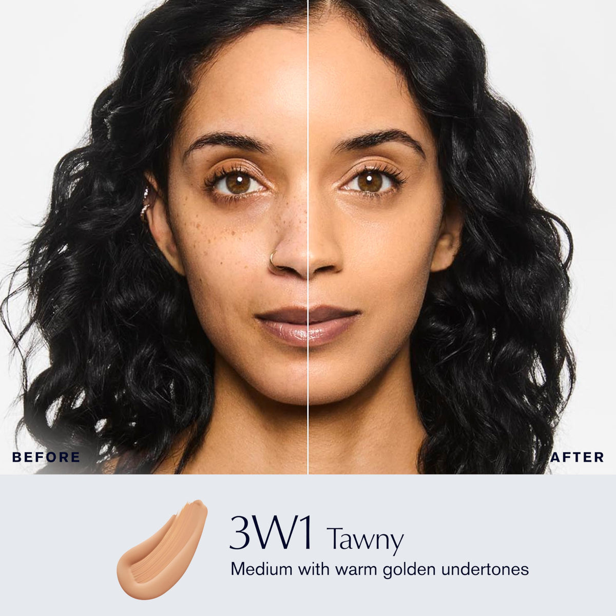 Estée Lauder Double Wear Foundation 3W1 Tawny back view