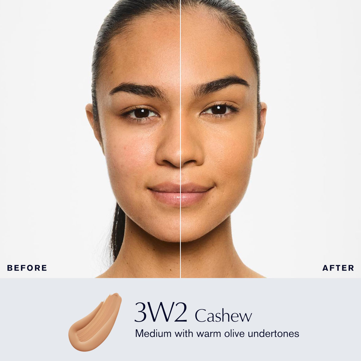 Estée Lauder Double Wear Foundation 3W2 Cashew back view