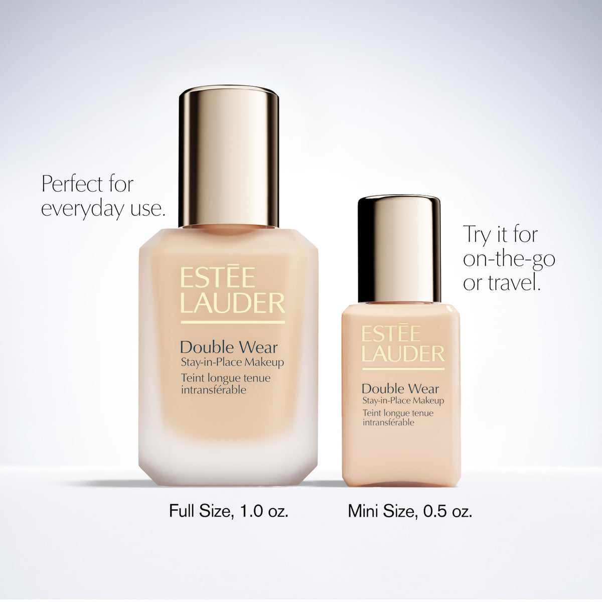 Estée Lauder Double Wear Foundation 5W2 Rich Caramel with swatches