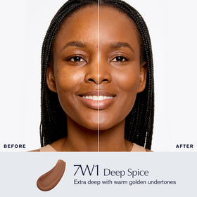 Estée Lauder Double Wear Foundation 7W1 Deep Spice back view